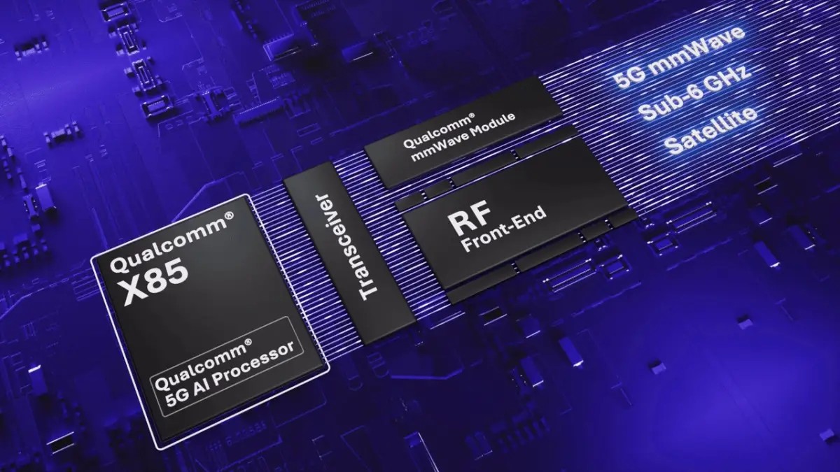 Qualcomm X85 5G, el módem más reciente que competirá con el Apple C1