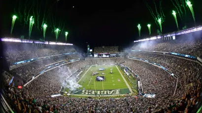 Lincoln Financial Field (Filadelfia, Pensilvania): 69 mil espectadores, casa de los Philadelphia Eagles, acogerá 8 partidos.